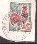 Stamps France -  Simbolo galo