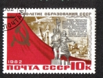 Stamps Russia -  60 aniversario de la URSS