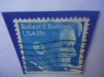 Stamps United States -  Robert Francis Kennedy (1925-1968) - Abogado-Político-Conocido como Bobby F. Kennedy