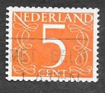 Sellos de Europa - Holanda -  341 - Número