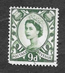 Sellos de Europa - Reino Unido -  4 - Reina Isabel II de Reino Unido (ESCOCIA)