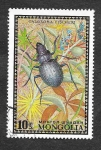 Stamps Mongolia -  667 - Escarabajo