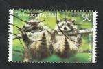 Stamps Germany -  3212 - Crías de mapache