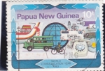 Stamps Papua New Guinea -  AÑO INTERNACIONAL DE LAS COMUNICACIONES