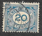 Stamps Netherlands -  109 - Número