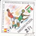 Stamps Hungary -  MUNDIAL DE FUTBOL 