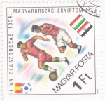 Stamps Hungary -  MUNDIAL DE FUTBOL