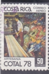 Sellos de America - Costa Rica -  ARTESANIA COTAL 78