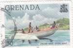 Stamps Grenada -  GRAND ANSE SPEED BOAT