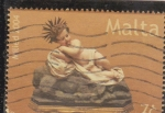 Stamps : Europe : Malta :  NIÑO JESUS