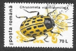 Sellos de Europa - Rumania -  4082 - Insecto