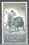 Stamps Spain -  1259 Tauromaquia.Banderillas.