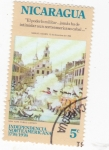 Stamps Nicaragua -  INDEPENDENCIA NORTEAMERICANA 200 ANIVERSARIO