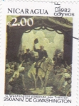 Sellos de America - Nicaragua -  250 ANIV.DE G.WASHINGTON