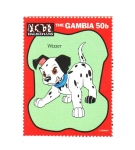 Stamps Gambia -  LOS  101  DÁLMATAS  DE  DISNEY.  WIZZER.