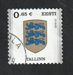 Sellos del Mundo : Europe : Estonia : 851 - Escudo de la ciudad de Tallinn