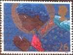 Stamps United Kingdom -  Scott#1835 m2b intercambio, 0,25 usd, 26 p. 1998