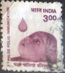 Stamps India -  Scott#1712 intercambio 0,20 usd, 3 rupias 1998