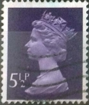 Stamps United Kingdom -  Scott#MH56 intercambio 0,35 usd, 5,5 p. 1973