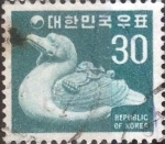 Stamps South Korea -  Scott#648 , intercambio 0,30 usd. 30 won 1970