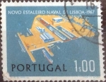 Stamps Portugal -  Scott#1004 , intercambio 0,20 usd. 1 esc. 1967