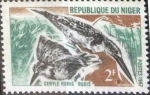 Stamps Niger -  Scott#185 , m3b intercambio 0,65 usd. 1 fr. 1967