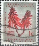 Stamps South Africa -  Scott#255 , intercambio 0,20 usd. 1 cents. 1961