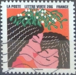 Stamps France -  Scott#xxxx , intercambio 0,50 usd. L.verte 20 gr. 2015