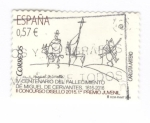 Stamps Spain -  IV Centenario del fallecimiento de Miguel de Cervantes