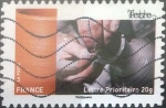 Stamps France -  Scott#xxxxi , intercambio 0,50 usd. L.Verte 20gr. 2015