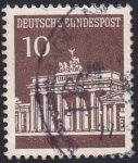 Sellos de Europa - Alemania -  Brandenburger Tor 10