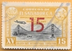 Stamps : America : El_Salvador :  golden gate
