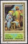 Stamps United Arab Emirates -  Nacimiento de Jesús