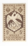 Stamps France -  Colonias Francesas. África ecuatorial