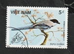 Sellos de Asia - Vietnam -  714 - Pájaro