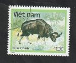 Sellos de Asia - Vietnam -  877 - Animal proteguido