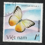 Stamps Vietnam -  739 - Mariposa