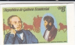 Stamps Equatorial Guinea -  ROLAND HILL-CREADOR DEL PRIMER SELLO POSTAL