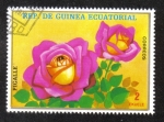 Sellos de Africa - Guinea Ecuatorial -  Flowers (IX) Roses