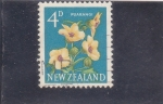 Stamps New Zealand -  FLORES