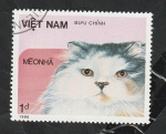 Stamps Vietnam -  684 - Gato de raza