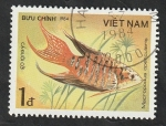 Sellos de Asia - Vietnam -  508 - Pez