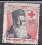 Stamps Chile -  HENRY DUNANT
