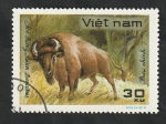 Stamps Vietnam -  307 - Animal salvaje, bisonte