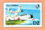 Sellos del Mundo : Africa : Gambia : SEGUNDA  GUERRA  MUNDIAL  EN  EL  PACÍFICO.  ATAQUE  JAPONÉS  A  PEARL  HARBOR.