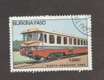 Sellos de Africa - Burkina Faso -  Vagón tren