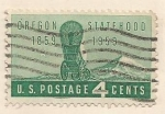 Stamps United States -  927 - The 100th Anniversary of Oregon Statehood