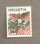 Stamps Switzerland -  Pueblo