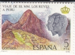 Stamps Spain -  viaje de SS.MM. los reyes a Peru (42) 