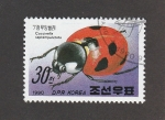 Stamps South Korea -  Mariquita san Antón